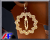 AF. Party Gold Earrings