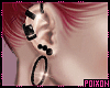 ** Cuffed Piercing Black