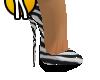 Zebrastripe high heels