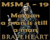 morgan: man is still a m