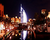 Dubai at night 3Dposter