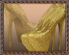 OO * Gold Diamonds Heels