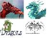 Dragons Stikker