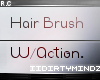 !ID! Hair Brush W/Action
