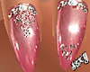 (X)pink&diamond nails