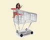 shopping with kid cart