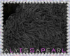 :A; BLACK Fur Rug