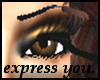 express brown doe eyes
