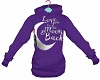 Moon & Back Purple Hoody