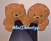 W | Teddy Bear Slippers