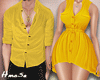 H* Couple Yellow Dress
