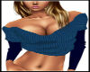 Blue Short Sweater