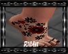 !R! Flowers Tattoo Feet