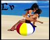 Animated Beach Ball Kiss