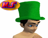 Green Velvet Top Hat