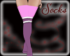 RL PinkPurple Socks