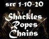 Shackles Ropes and Chain