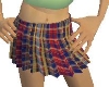 burgess plaid skirt