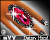 aYY-Vintage Ruby Ring L