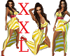 Yellow xxl Summer dress
