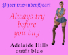 Adelaide Hills outfit