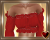 Red Ruffle Blouse V1