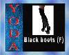 Black boots (F)