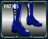 [PT] Blue Latex Boots
