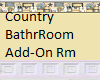 Country Bath Add-On Rm