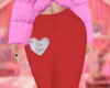 isof pants red