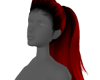 *Red Long Ponytail