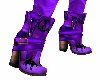 *F70 Purple Western Boot