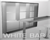 ~LDs~All White Glass Bar