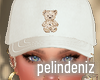 [P] Teddy beige cap