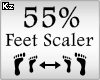 Scaler Feet 55%