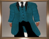 Teal 3 Piece Suit