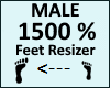 Feet Scaler 1500% Male