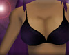 Purple Velvet Bikini Top
