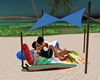 Beach Tent Kiss