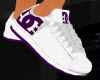 (SF) White&Prple DC Shoe