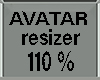 S Avatar resizer 110%