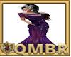 QMBR Purple Dazzle Gown