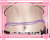 Amethyst Waist beads