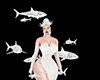 Z* Anim. Shark Pet White