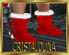 Santa red boots