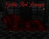 Gothic Red Lounger
