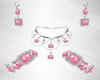 Jenny 5Pc Pink Set