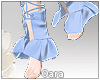 Oara Leg Warmers - blue