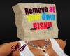 {lj} RISK!! Head bag