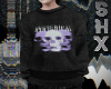 ♱ sweatshirt skull BV